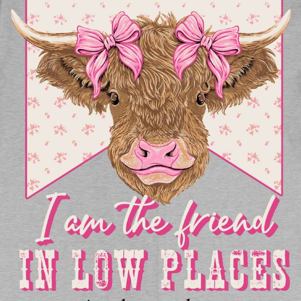 “I am the Friend in Low Places” Shirt by Simply Southern - Picture 4 of 4